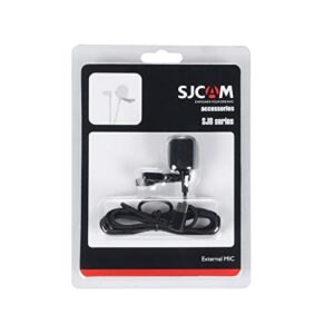 Clip-on Microphone Mic Compatible with SJCAM SJ8 AIR/ SJ8 Plus/ SJ8 PRO SJ8 Series and SJ9 Strick/Max Accessories Sports Action Camera