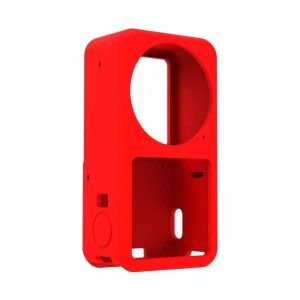 Silicone Case Cover Skin Compatible with DJI Action 2 Sports Camera (Red)