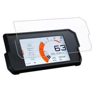 9H Nano Tempered Glass For Speedometer Screen Compatible With Navigation System Ktm Duke/390/2017+/390/Adventure 2020/Transparent
