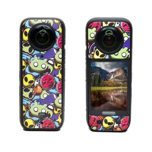 Camera Waterproof Skin Compatible with Insta360 X3 Action Camera (Multicolor 6)