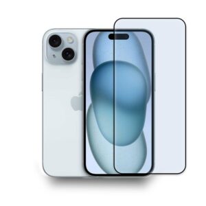 Tempered Glass Compatible With Iphone 15 With Edge To Edge Coverage And Easy Installation Kit for IPhones