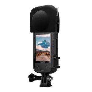 Silicone Frame Lens Cap Compatible with Insta360 X4 Frame Lens Cap, housing Mount Accessories