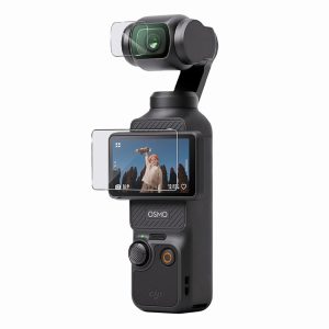 Tempered Glass Compatible with DJI Osmo Pocket 3 Camera Accessories (Pack of 2)
