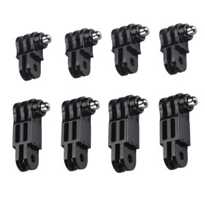 Same Direction Straight Joints Connection Compatible with GoPro Hero 13/12/11/10/9/8/7/6/5/4/3+/3, DJI Osmo, Insta360, SJCAM, Yi & Other Action Cameras (Pack of 4)