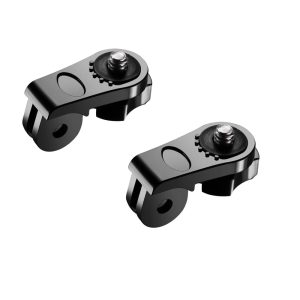 Conversion Block Head Connection Camera Mount Adapter, Compatible with GoPro 13/12/11/10/9/8/7/6/5/4/3+/3, SJCAM, Yi, Eken & Other Action Cameras (Pack of 2)
