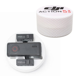 Protective Battery Storage Case Compatible with DJI Action 5 | Shockproof & Dust-Resistant Carry Case | Compact Travel Organizer for Action Camera Batteries & Accessories