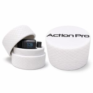 Protective Storage Case Compatible with GoPro Hero 13/12/11/10/9/8/7 Black | Hard Shell Portable Carry Case | Shockproof Travel Case with Threaded Lid | Action Camera Accessories Box